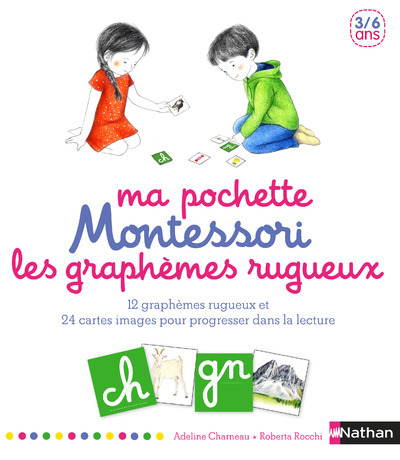 Kniha Ma pochette Montessori - Les graphèmes rugueux Adeline Charneau