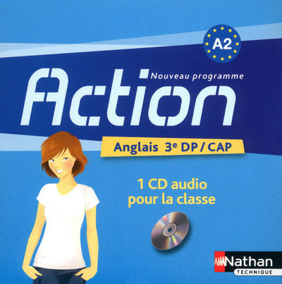 Könyv Action - Anglais 3e DP/CAP : CD Audio collectif Niveau A2 Audio Catherine Guillemain