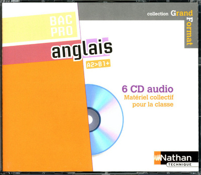 Carte Anglais Bac Pro - Niveau A2&gt;B1+ Grand Format Audio Collectif