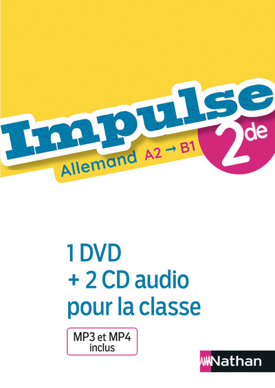 Kniha Impulse 2e Coffret CD+DVD classe 2019 Caroline Moriniaux