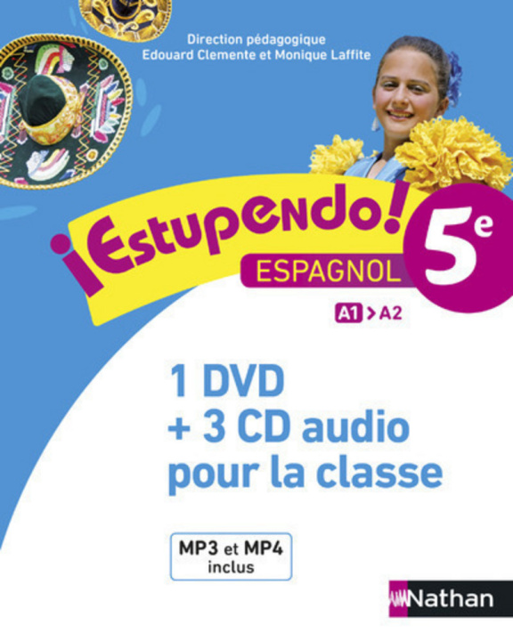 Kniha Estupendo 5è Coffret CD + DVD Classe 2016 Emilie Brenot