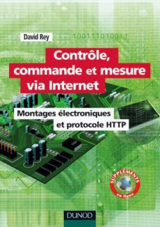 Kniha Contrôle, commande et mesure via Internet - Montages électroniques et protocole HTTP David Rey