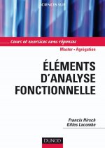 Carte Éléments d'analyse fonctionnelle - Cours et exercices NP Francis Hirsch