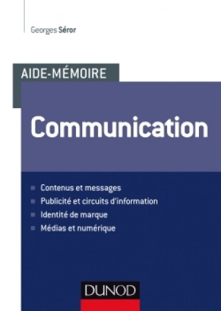 Knjiga Aide-mémoire - Communication Georges Séror