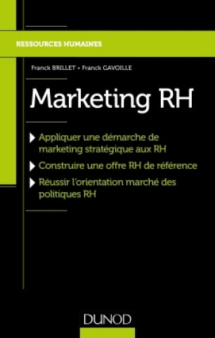 Kniha Marketing RH - Réussir l'orientation marché de la politique RH Franck Brillet