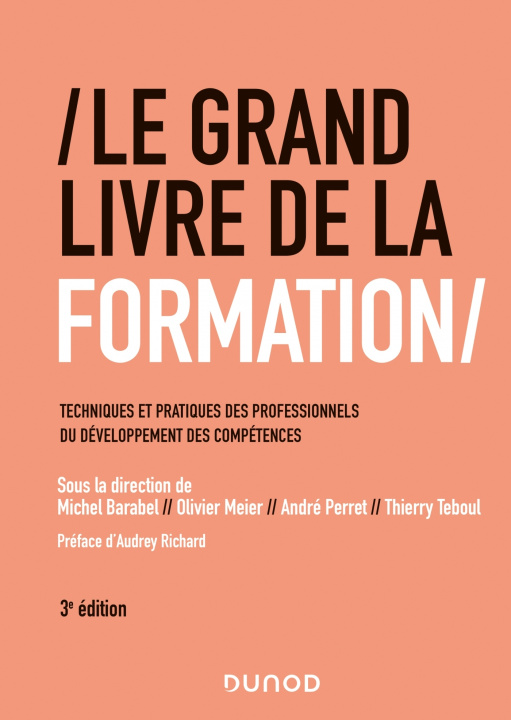 Libro Le Grand Livre de la Formation - 3e éd. - Techniques et pratiques des professionnels du développemen Michel Barabel