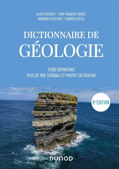 Knjiga Dictionnaire de geologie Alain Foucault
