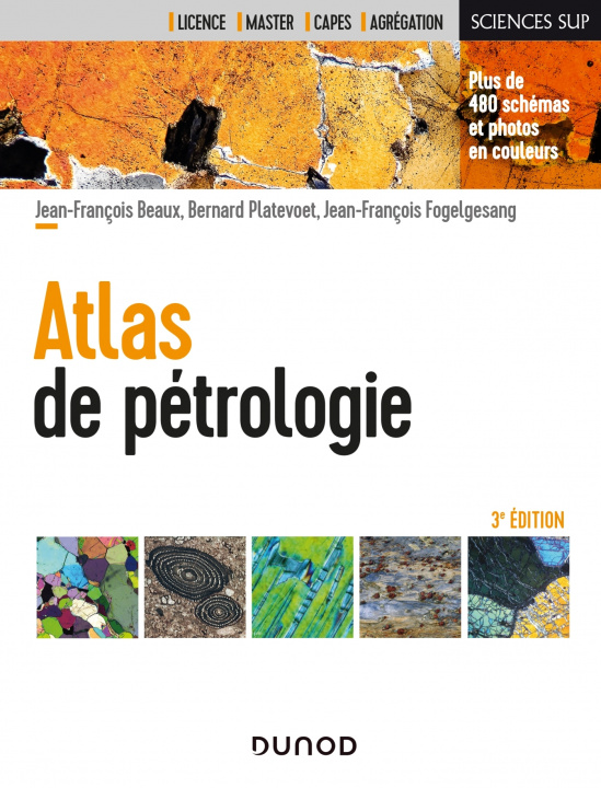 Kniha Atlas de pétrologie - 3e éd. Jean-François Beaux