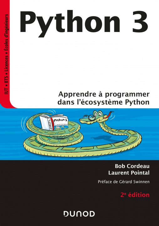Könyv Python 3 - 2e éd. - Apprendre à programmer dans l'écosystème Python Bob Cordeau
