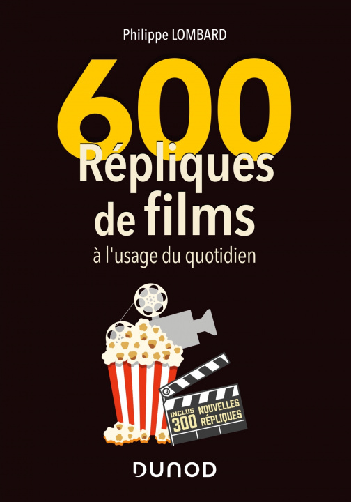 Könyv 600 répliques de films à l'usage du quotidien - 2e éd. Philippe Lombard