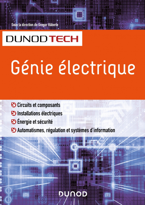 Kniha Génie électrique Gregor Häberle