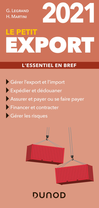 Kniha Le petit Export 2021 - L'essentiel en bref Ghislaine Legrand