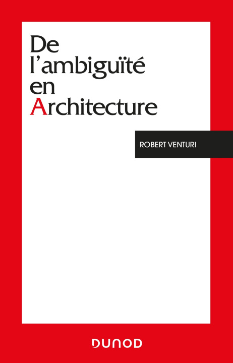 Kniha De l'ambiguïté en architecture - 3e éd. Robert Venturi