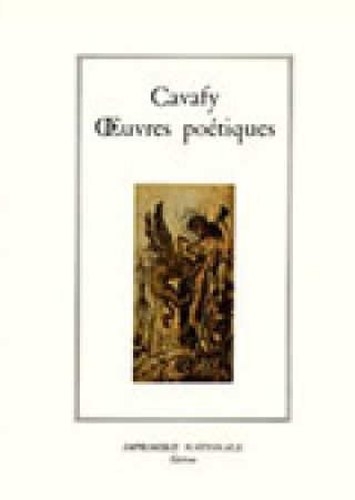 Kniha Oeuvres poetiques (br) Cavafy