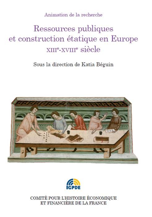 Könyv ressources publiques et construction étatique en europe xiii e-xviiie siècle 