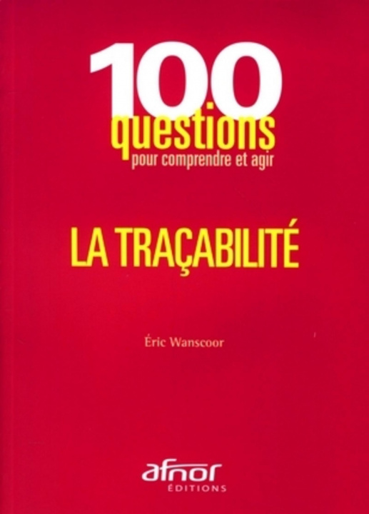 Knjiga La traçabilité WANSCOOR