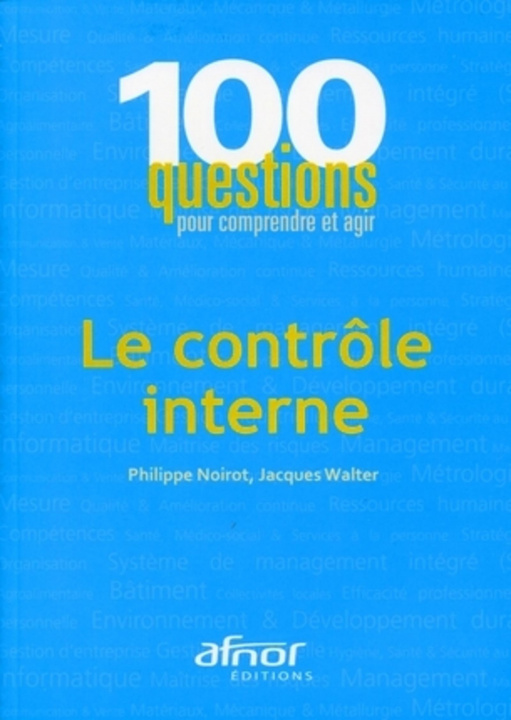Knjiga Le contrôle interne Walter