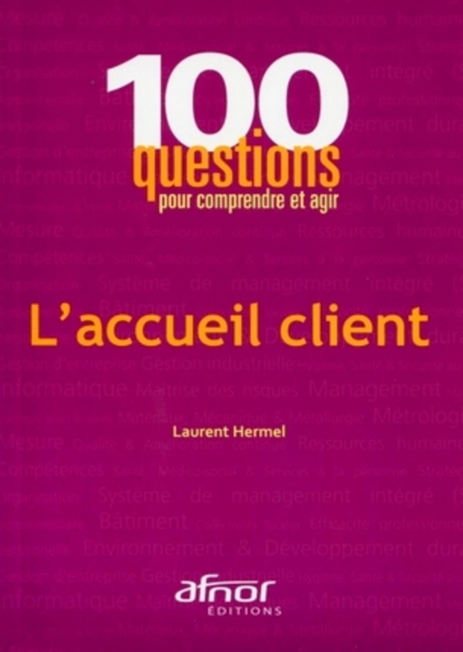 Kniha L'accueil client Hermel