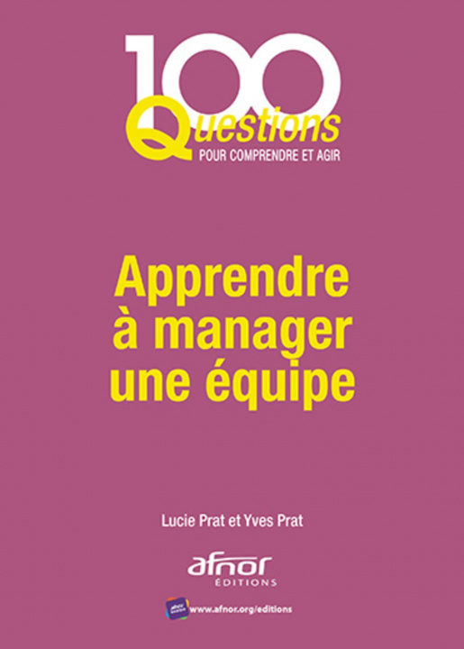 Book Apprendre à manager une équipe Prat