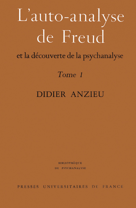 Knjiga Autoanalyse de Freud - tome 1 