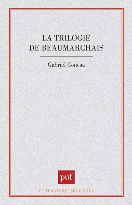 Livro La trilogie de Beaumarchais Conesa