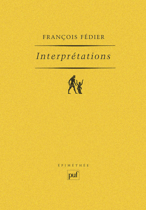 Knjiga Interprétations Fédier