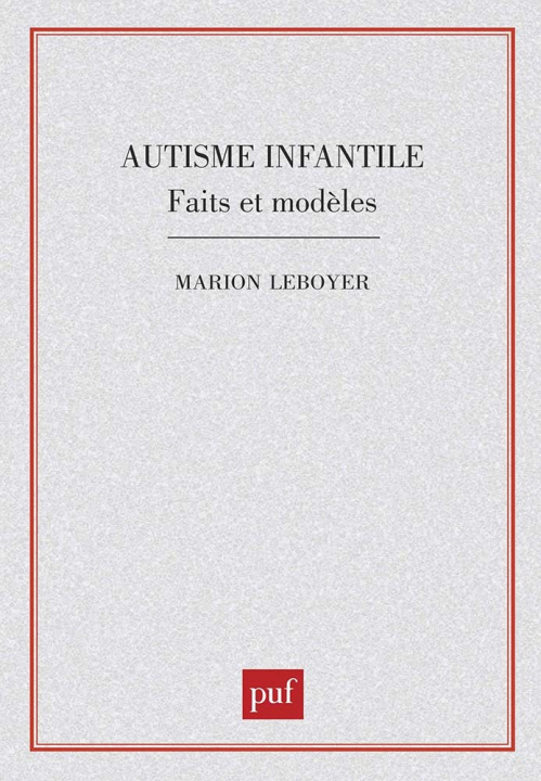 Kniha Autisme infantile Leboyer