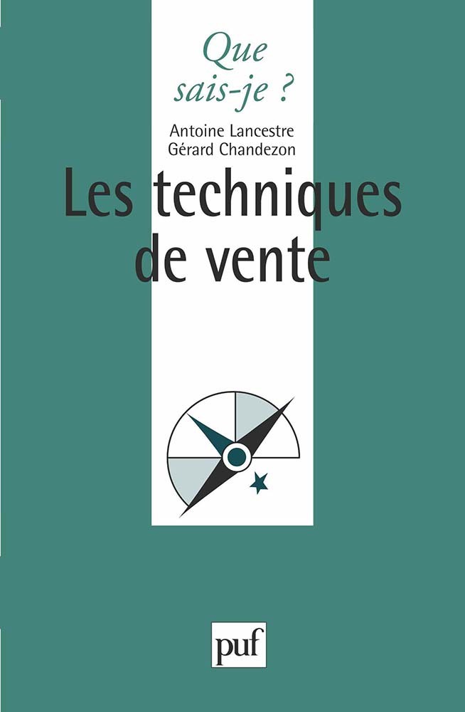 Knjiga Les techniques de vente Chandezon