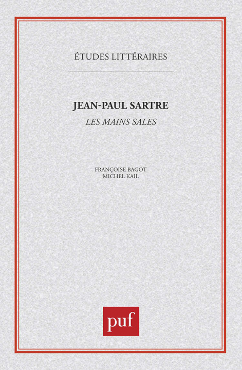 Kniha Jean-Paul Sartre : Les Mains sales Kail