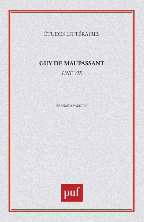 Książka Guy de Maupassant : «  Une vie  » Valette