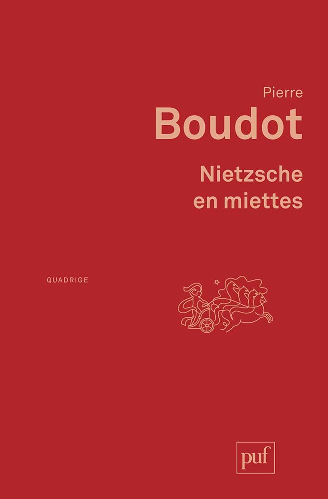 Kniha Nietzsche en miettes Boudot