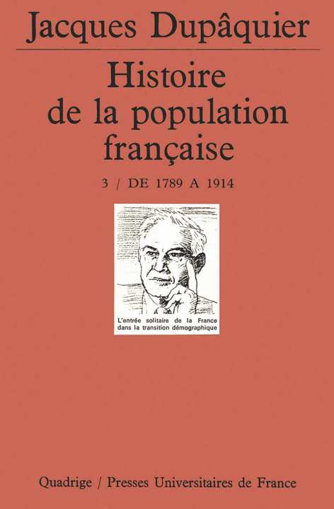 Książka Histoire de la population française. Tome 3 Dupâquier