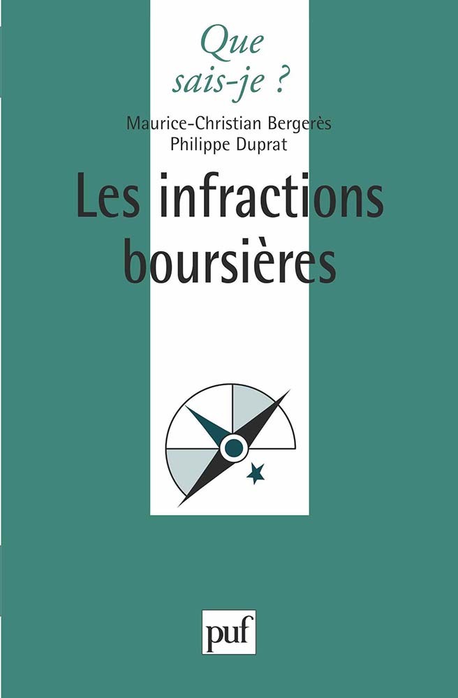 Knjiga Les infractions boursieres Duprat