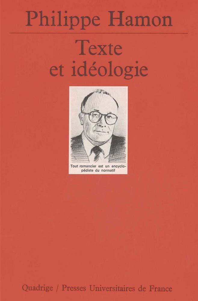 Buch Texte et idéologie Hamon