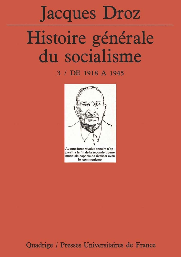 Kniha Histoire générale du socialisme. Tome 3 Droz