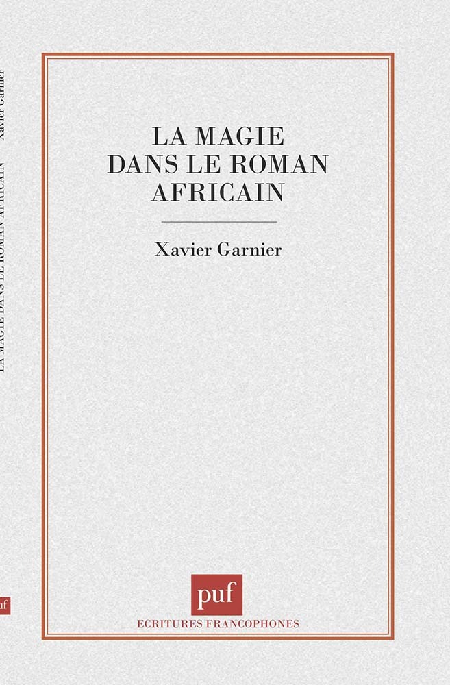 Livre La magie dans le roman africain Garnier