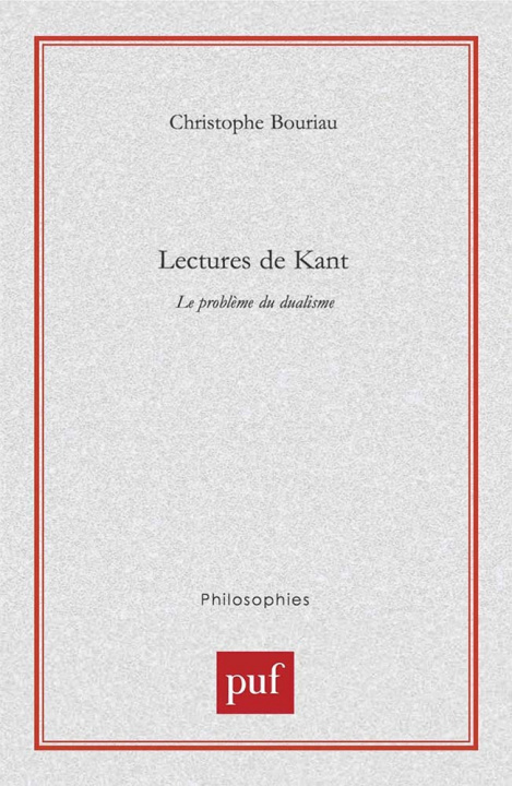 Knjiga Lectures de Kant Bouriau