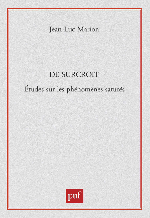 Könyv De surcroît Marion