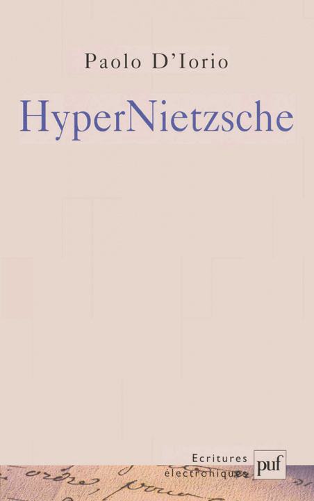 Knjiga Hypernietzsche Iorio
