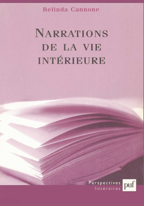 Knjiga Narrations de la vie intérieure Cannone
