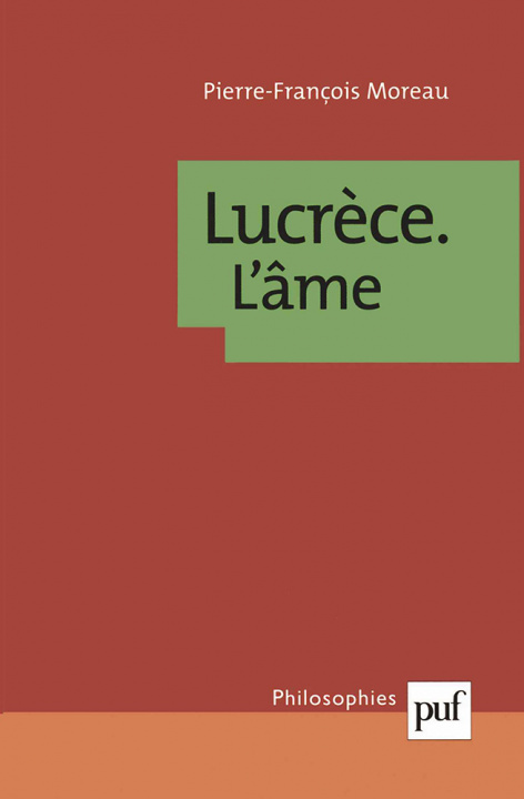 Knjiga Lucrèce. L'âme Moreau