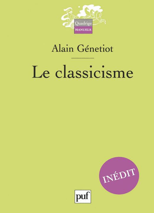 Knjiga Le classicisme Génetiot