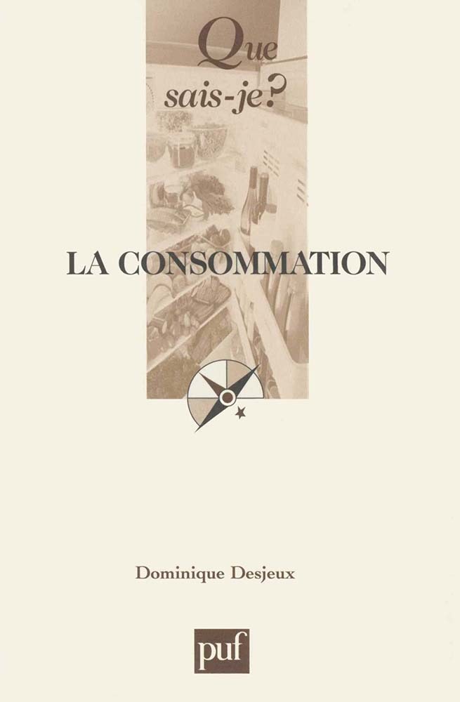 Book La consommation Desjeux