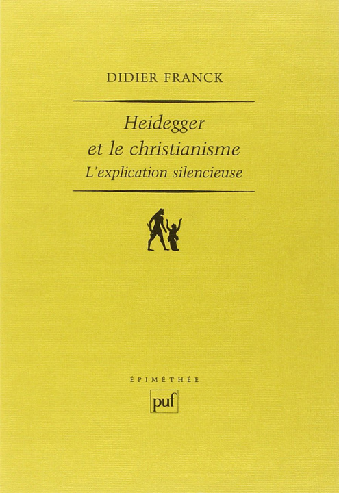 Book Heidegger et le christianisme Franck