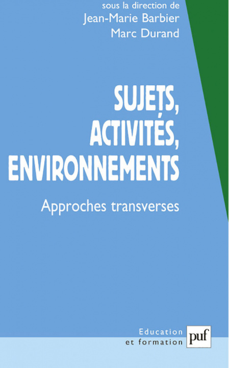Kniha Sujets, activités, environnements Durand