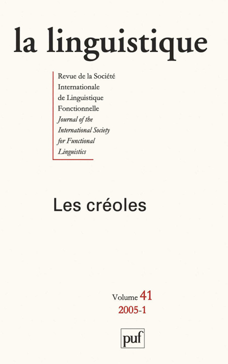 Knjiga linguistique 2005, vol. 41 (1) 