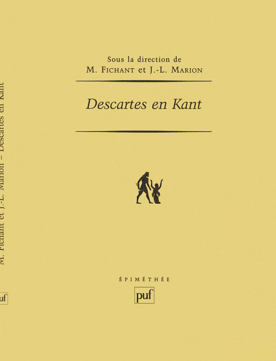 Kniha Descartes en Kant Fichant
