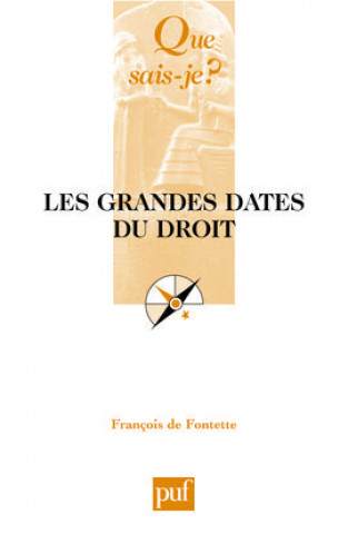 Könyv Les grandes dates du droit Fontette