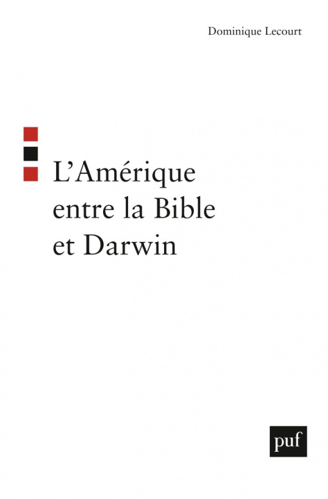 Книга L'Amérique entre la Bible et Darwin Lecourt