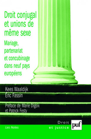 Buch Droit conjugal et unions de même sexe Waaldijk